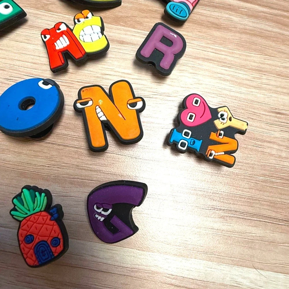Mixed Pvc Shoe Charms‎ Lot Different Charms Fit For Croc Clog Sandals